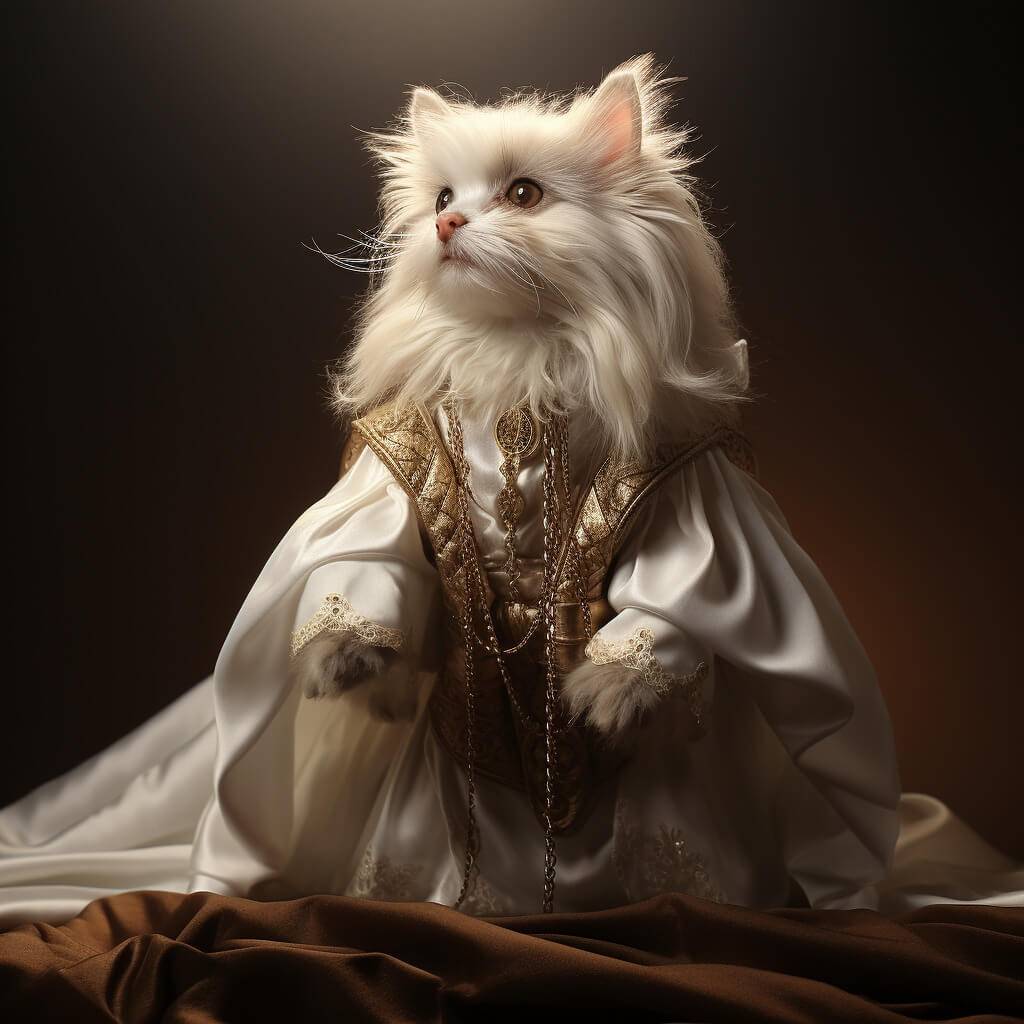 Religious Canvas Paintings Personalized Cat Dog Portrait
