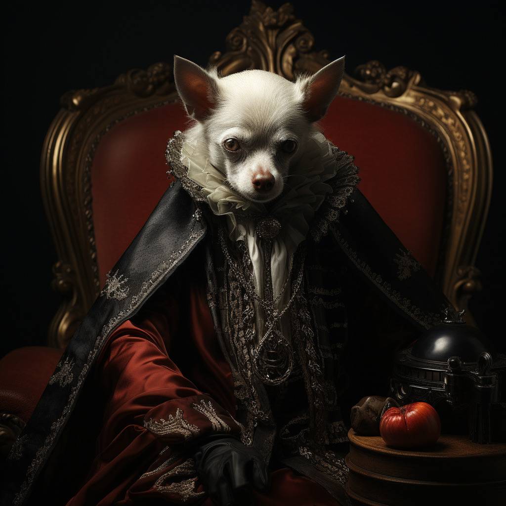 Vampire Drawings Realistic Animal Portrait Photo