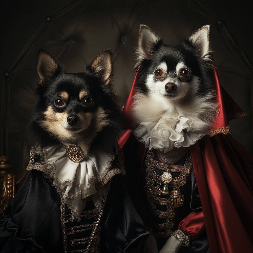 Vampire Cool Renaissance Art Best Cat Dog Portraits