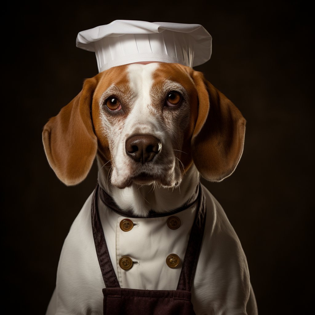 Vintage Wall Art Kitchen Print On Demand Dog Products