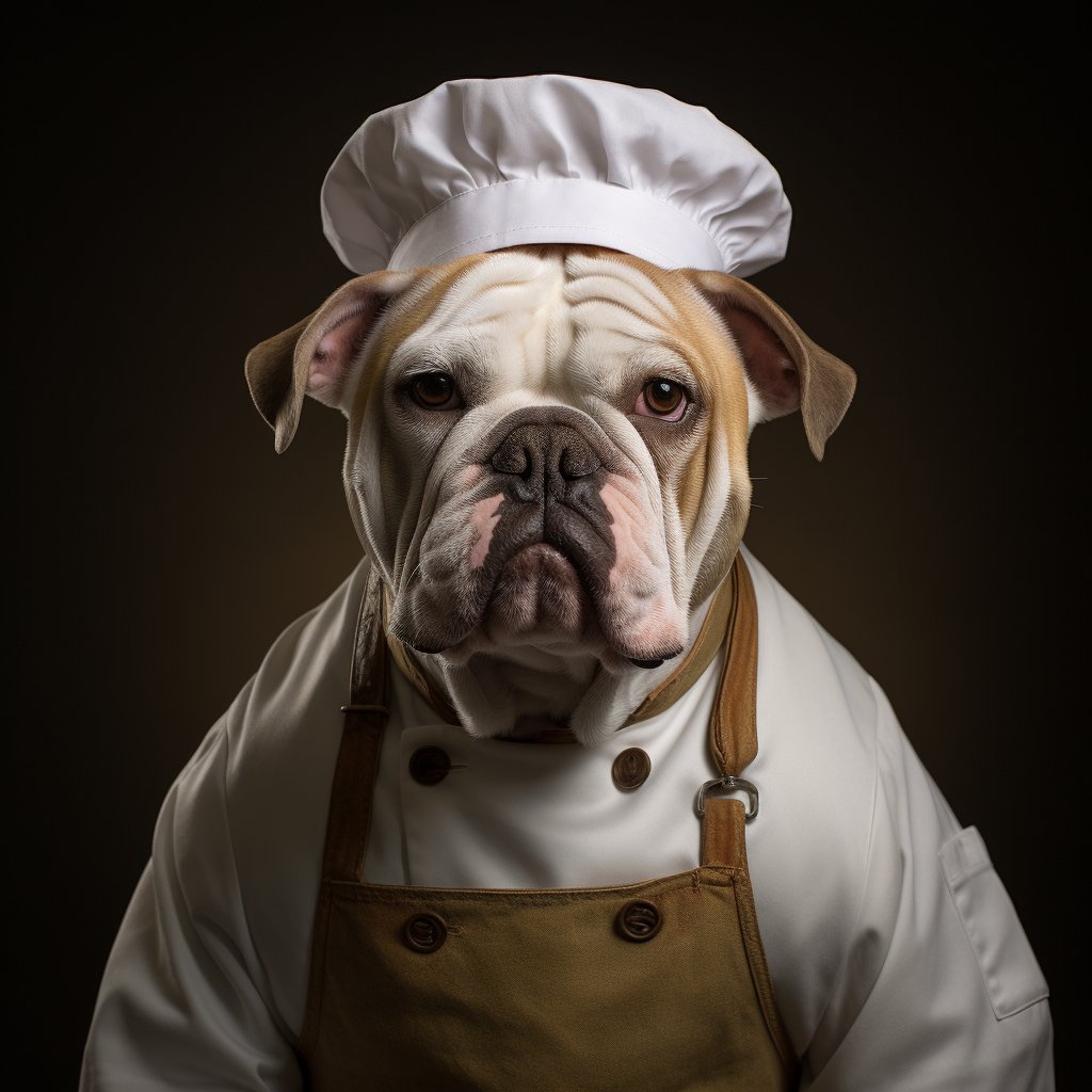 Chef Pictures For Kitchen Hunting Dog Painting