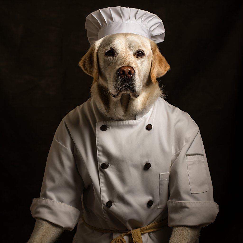 Chef Life Images Dog Paintings For Sale
