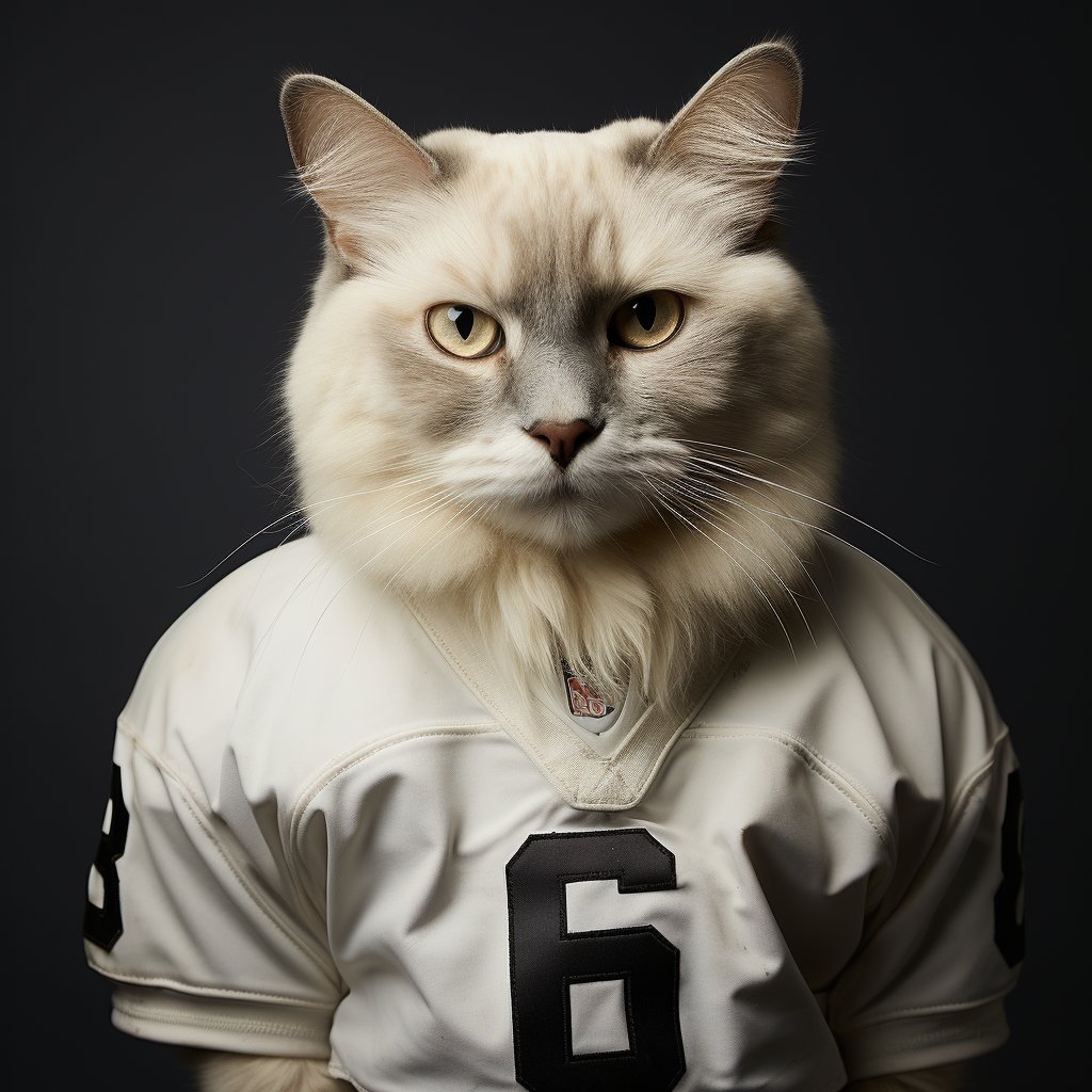 Rugby And American Football Two Cat Photo