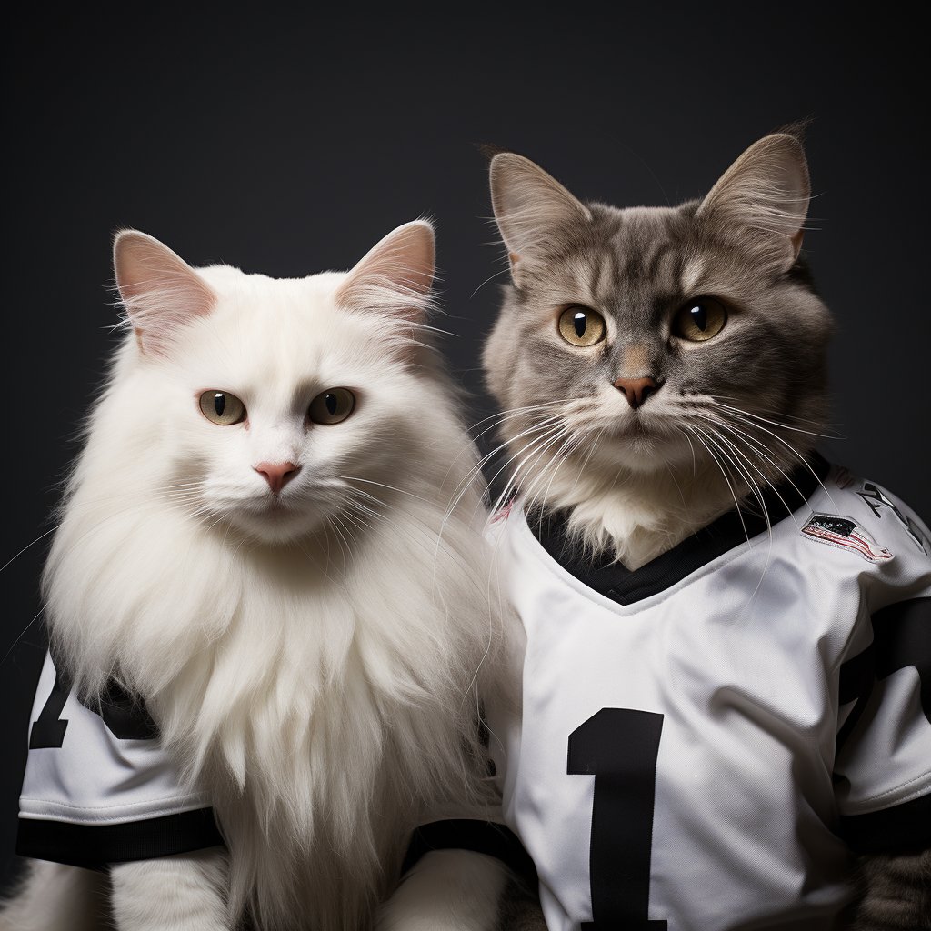 Best American Football Art Cat Jpg Portrait Images