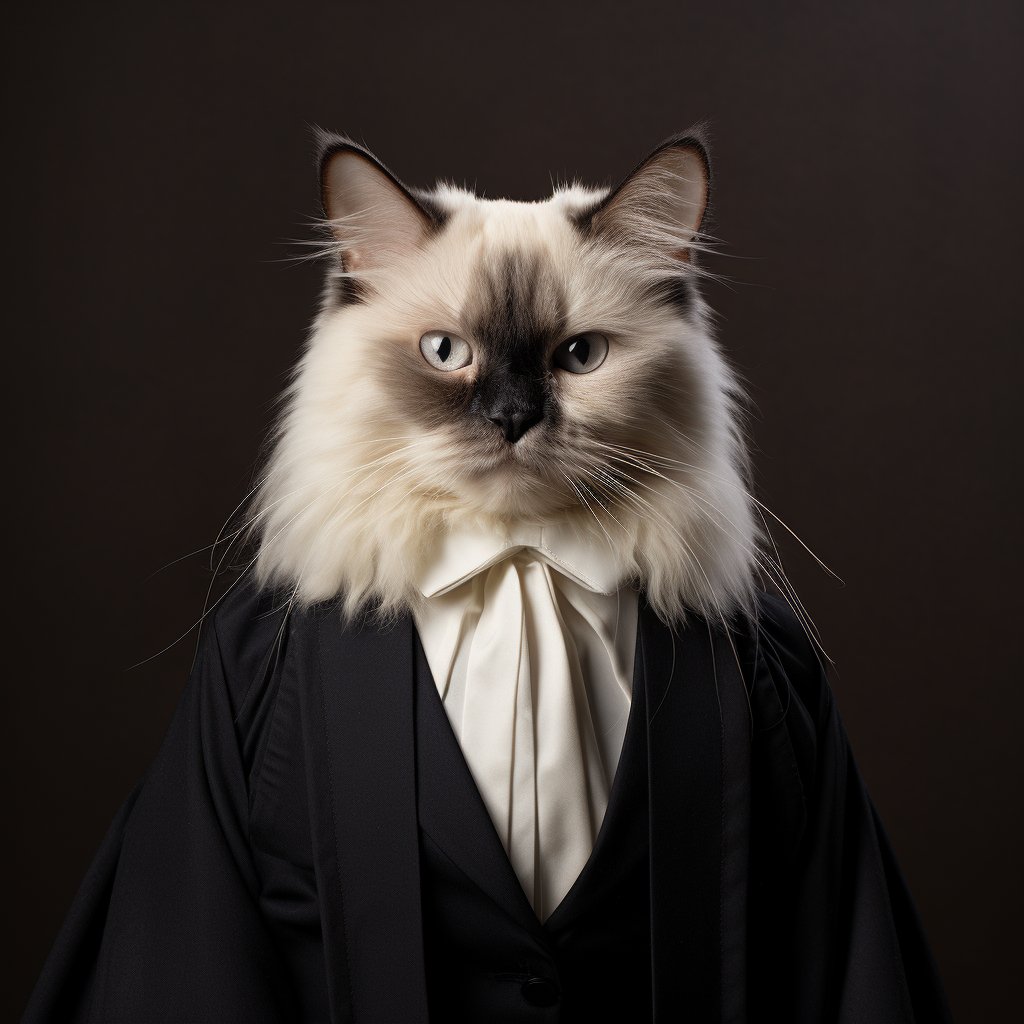 Judge'S Solemnity Shots Cat Animals Portrait Images