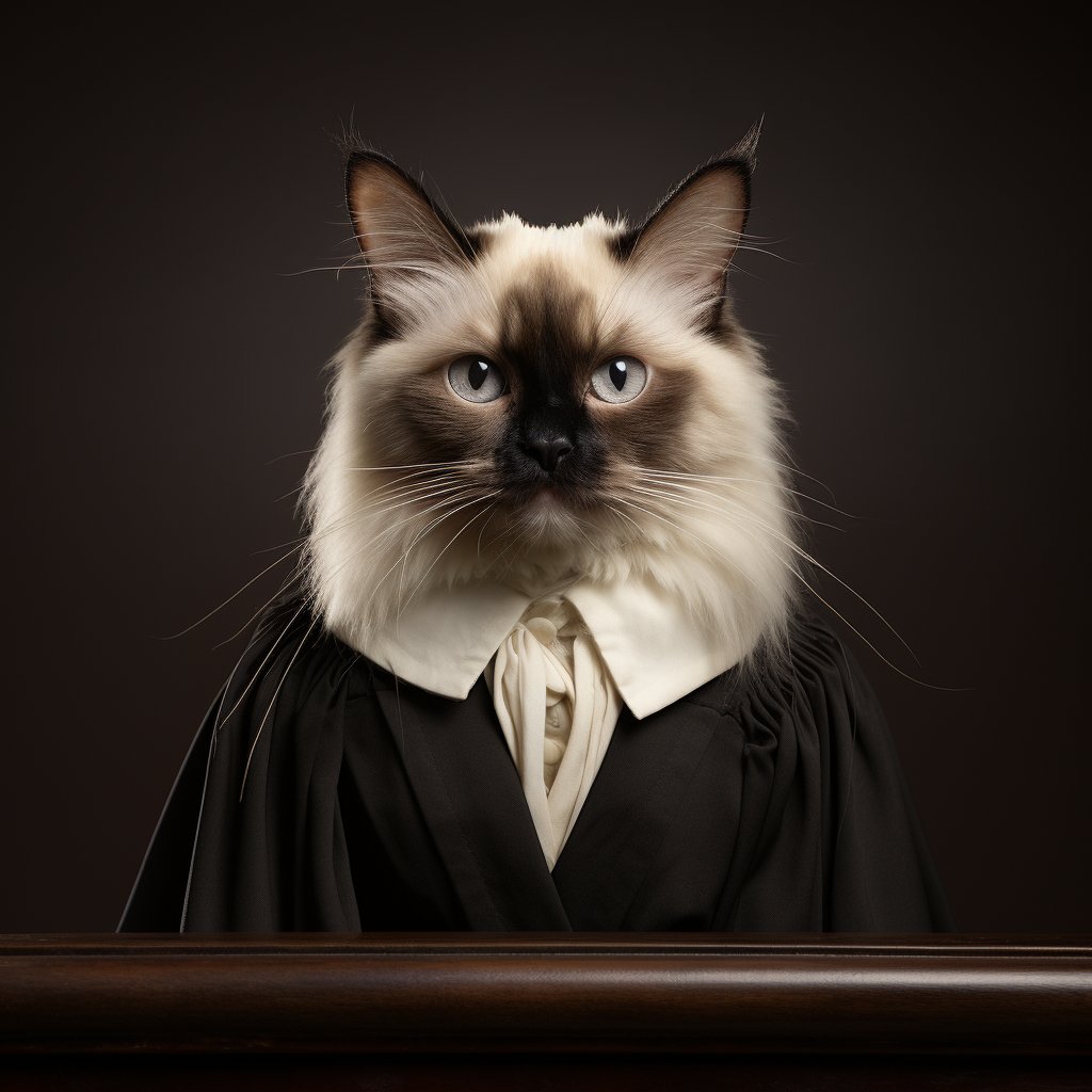 Courtroom Artwork Cat And Dog Funny Portrait Images