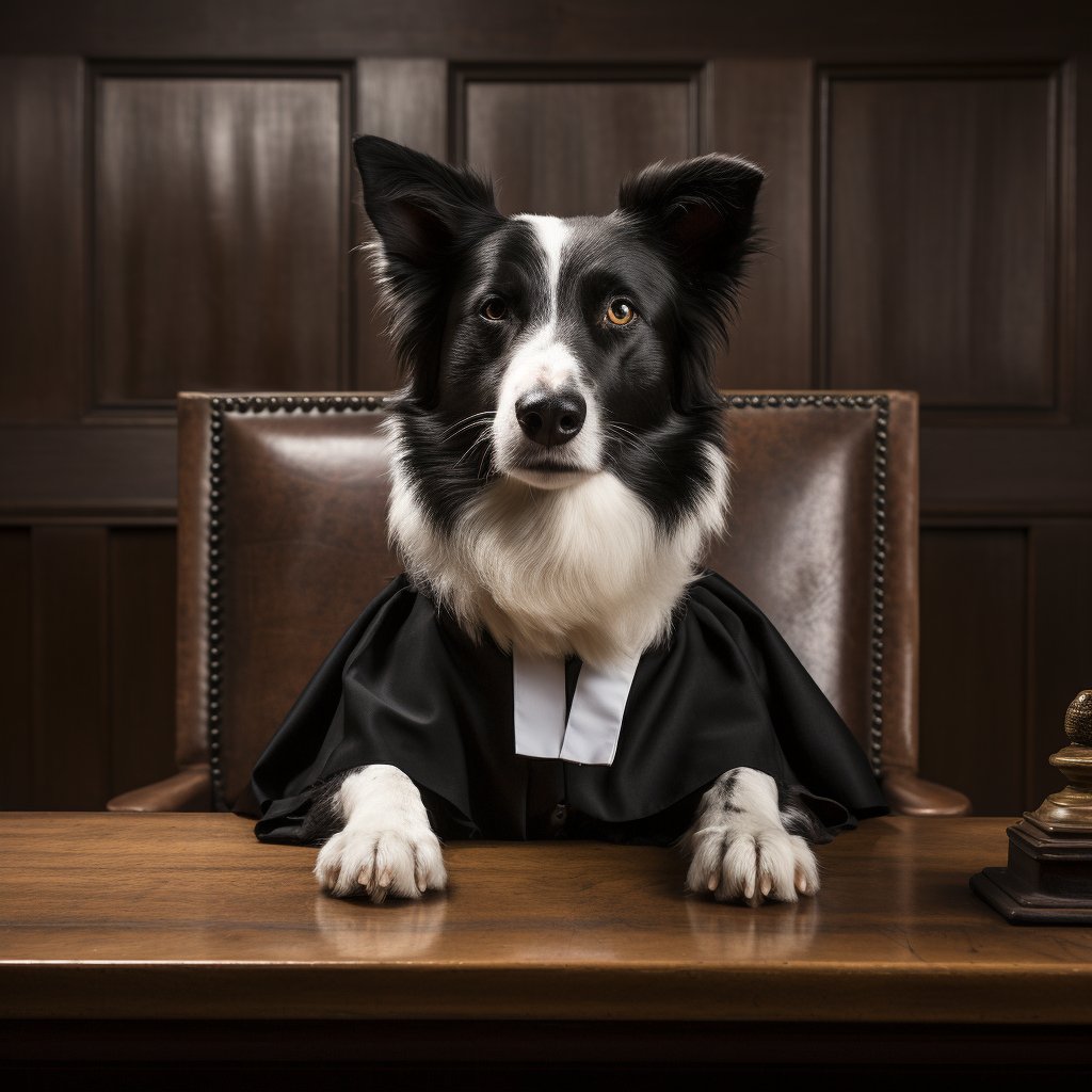 Judicial Authority Images Custom Dog Pop Portrait Art