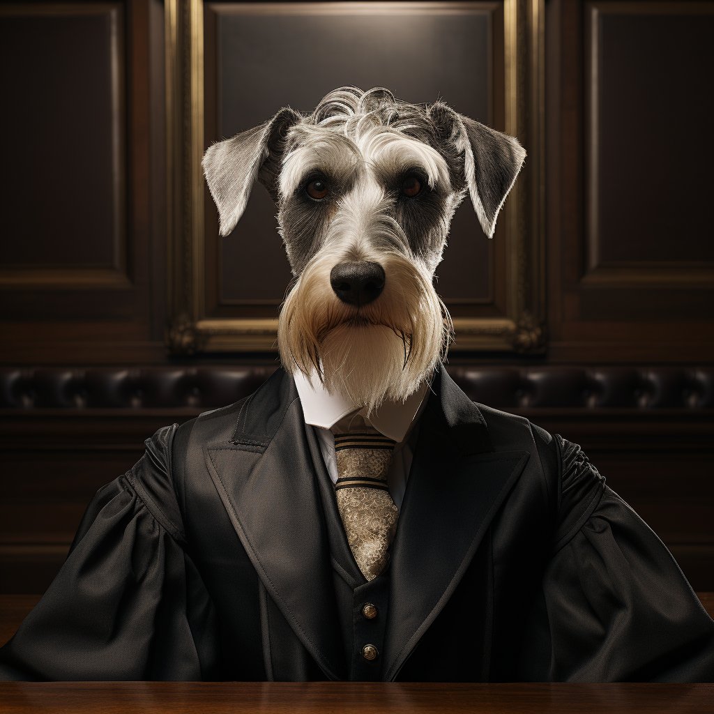 Chief Justice Art Ugly Dog Canvas Images