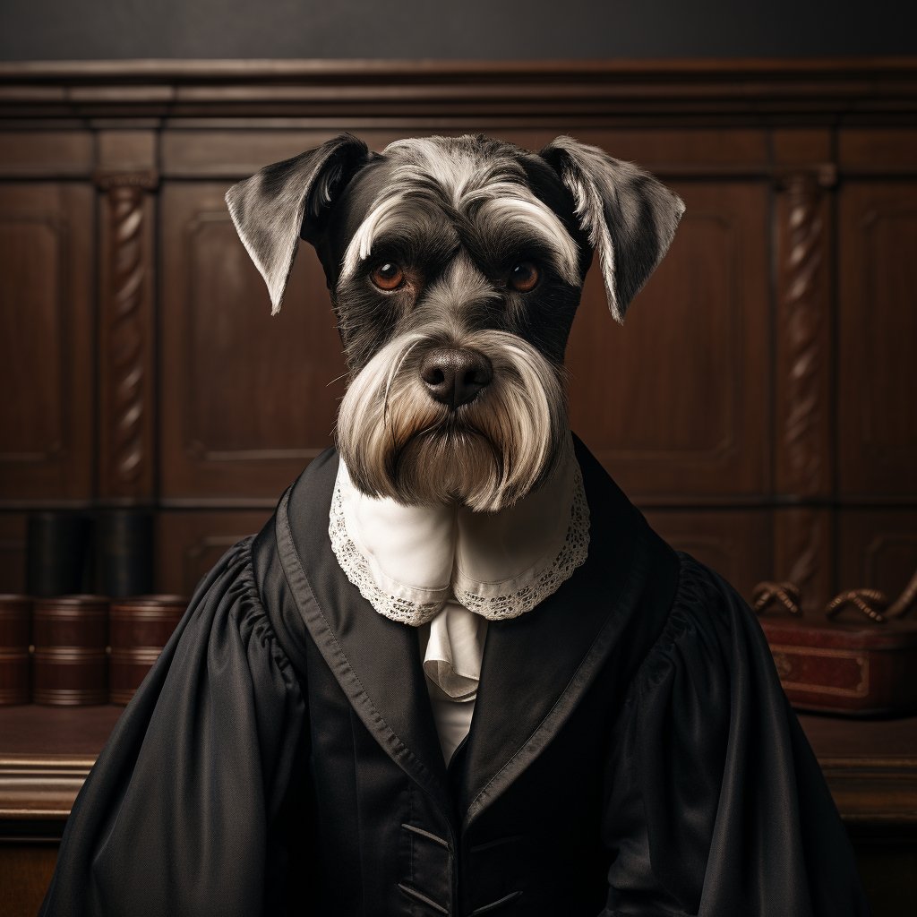 Supreme Court Justice Beautiful Dog Canvas Images