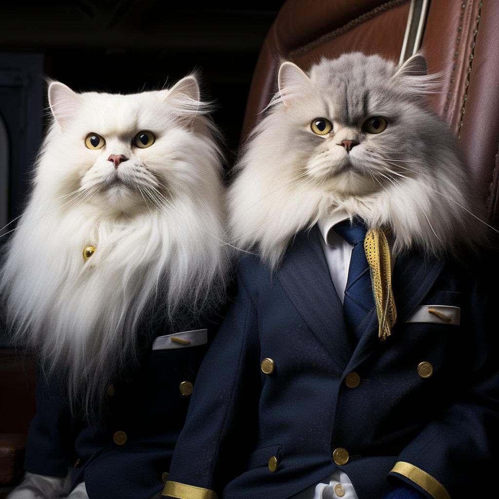 Respected Aviator Art Photo The Cat