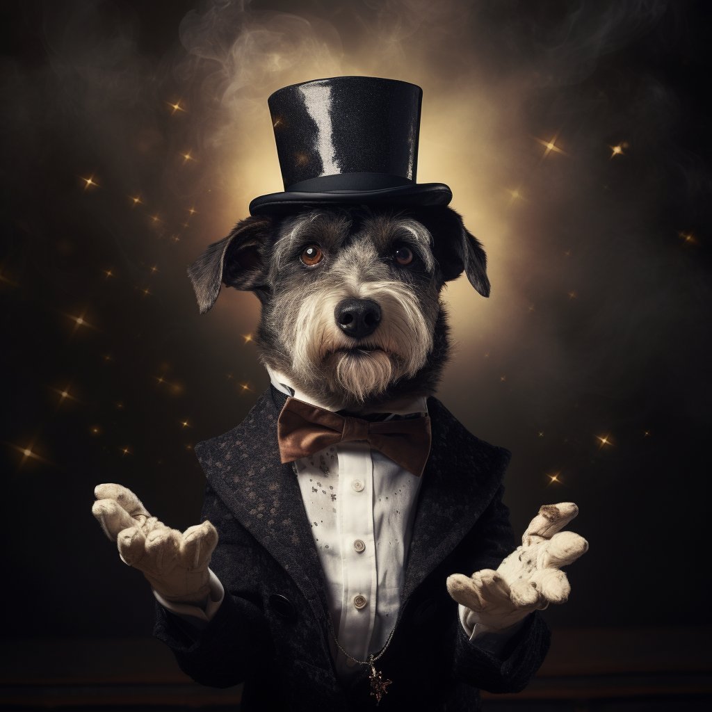 Famous Magicians Artwork Image Of Your Dog