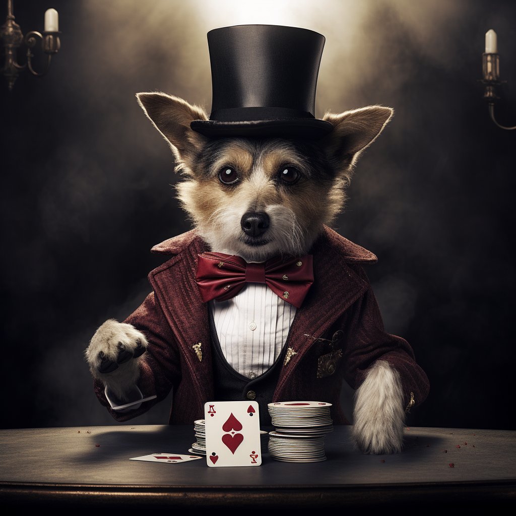 Best Magician In The World Funny Dog Art Image Prints