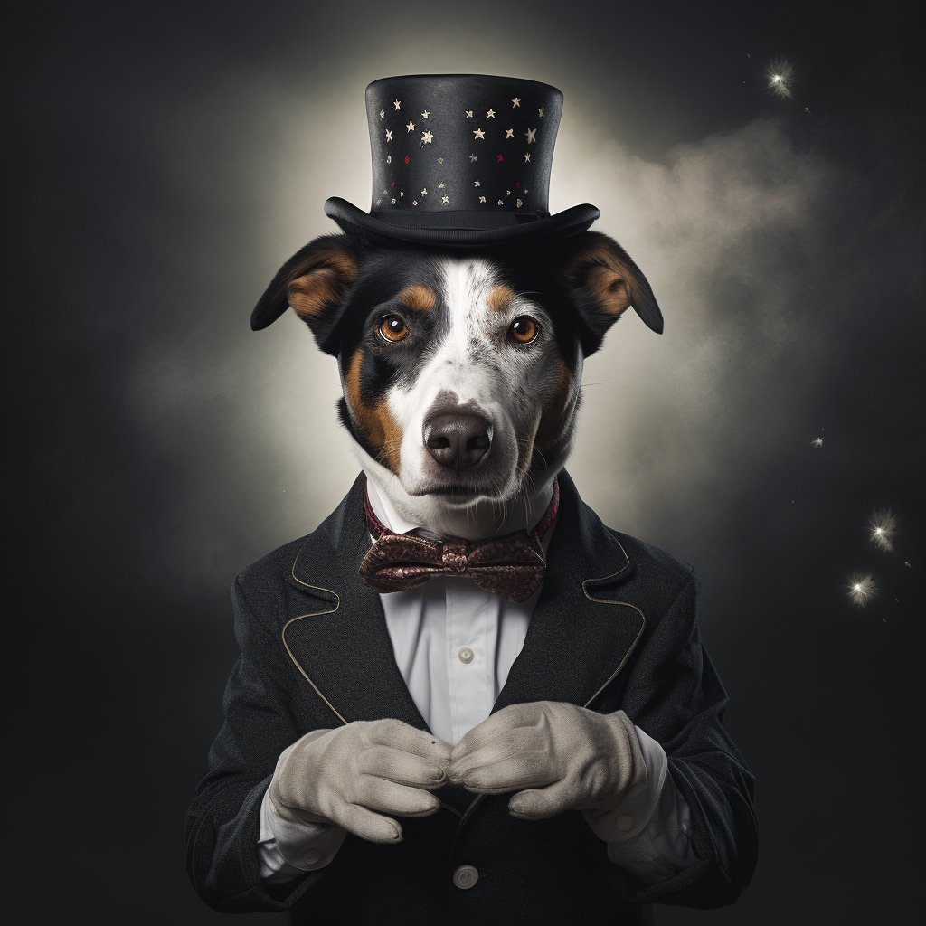 Best Magicians Custom Dog Pop Art Image