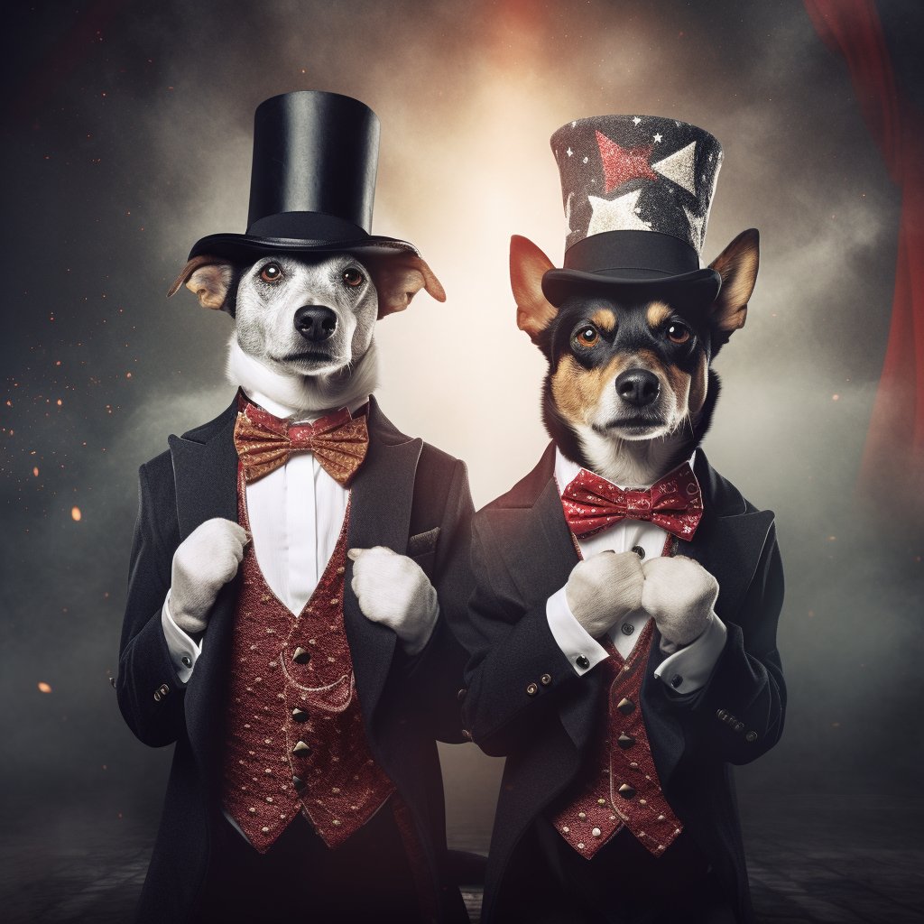 Best Magicians Canvas Pop Art Photo French Bulldog