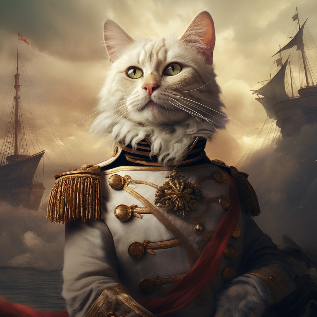 Fearless Admiral Dog Art Photo Photography