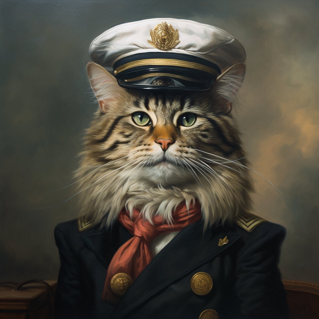 Respected Sailor Dogs In Art Picture