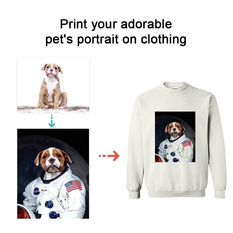 FurrRoyalty: Custom Dog-Themed Sweater for Majestic Canines