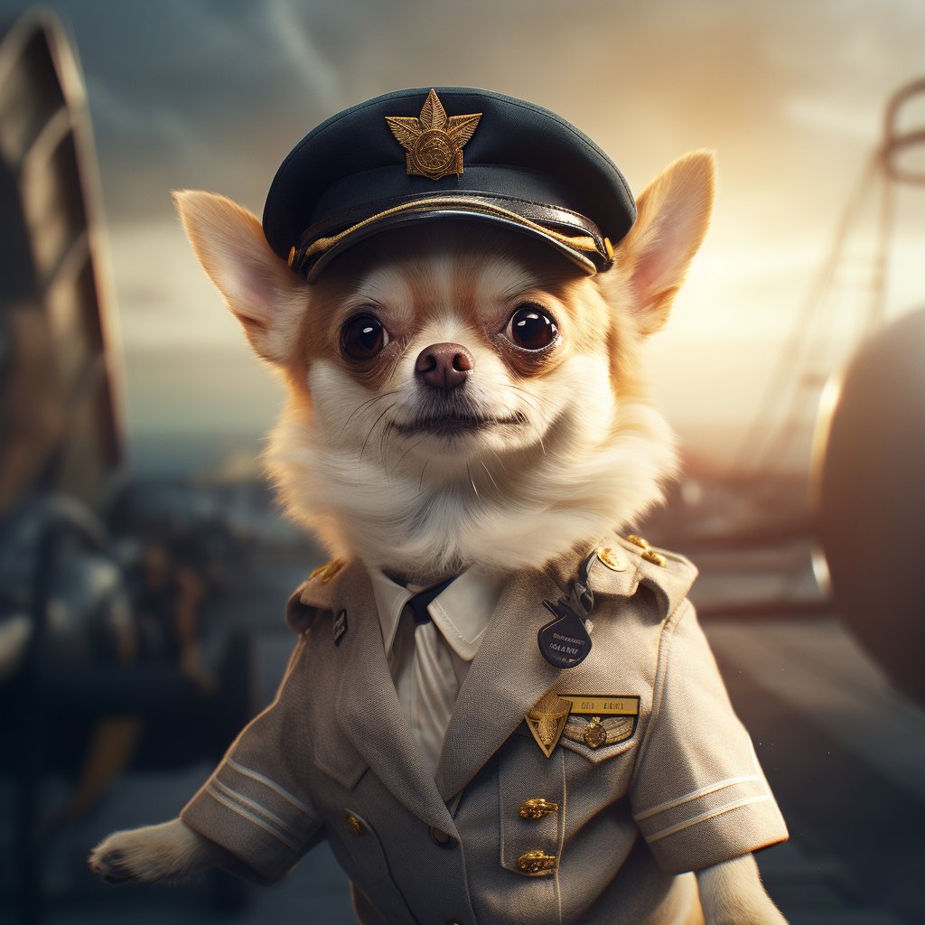 Expert Pilot French Bulldog Canvas Art Pic