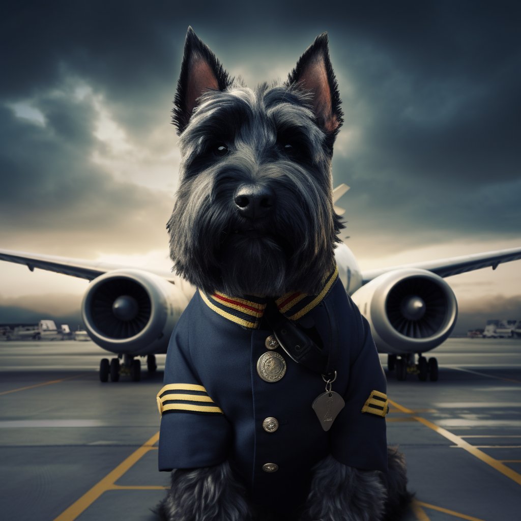 Proficient Airman Dog Pics Digital Art
