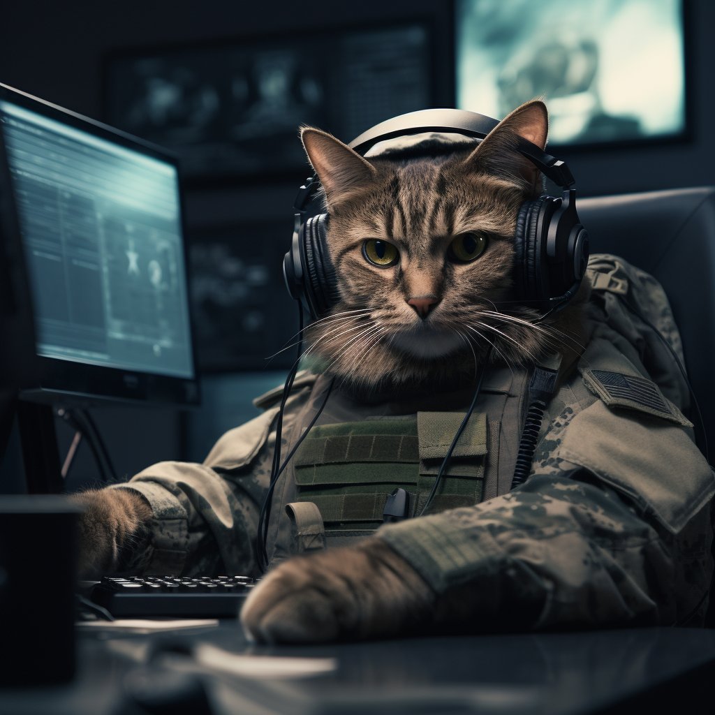 Espionage And Covert Operations Intelligence Officer Digital Art The Cat
