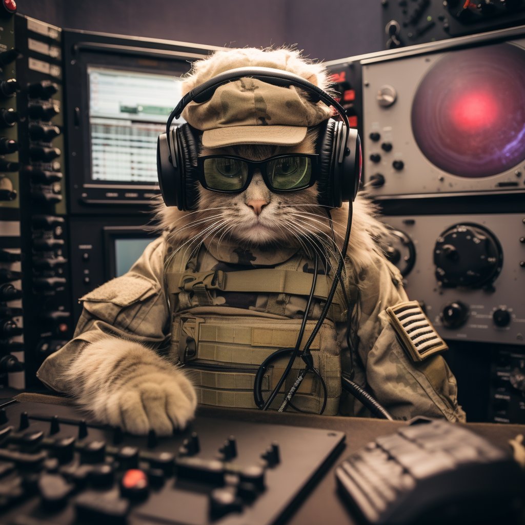 Versatile Signal Communicator Famous Cat Art Photograph