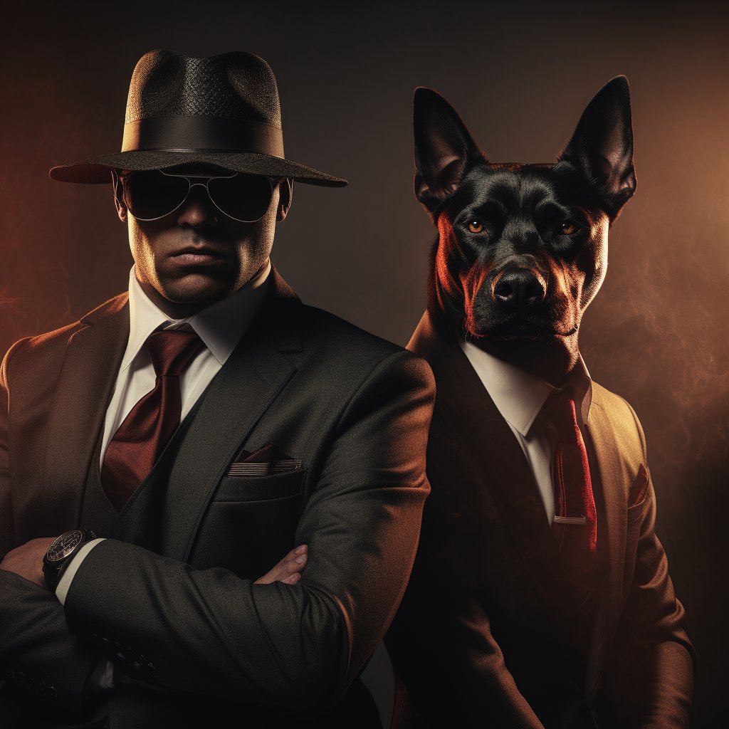Elusive Mafia Boss Pet Of Art Image