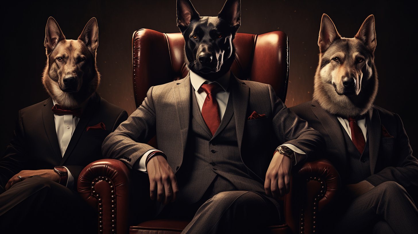 Prolific Mafia Boss Artistic Pet Portraits Picture