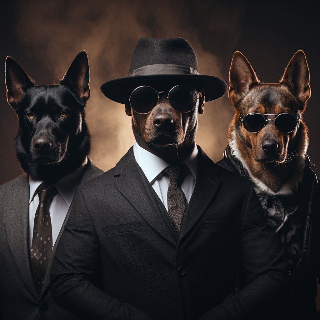 Terrifying Mafia Boss Pet Creations Art Picture