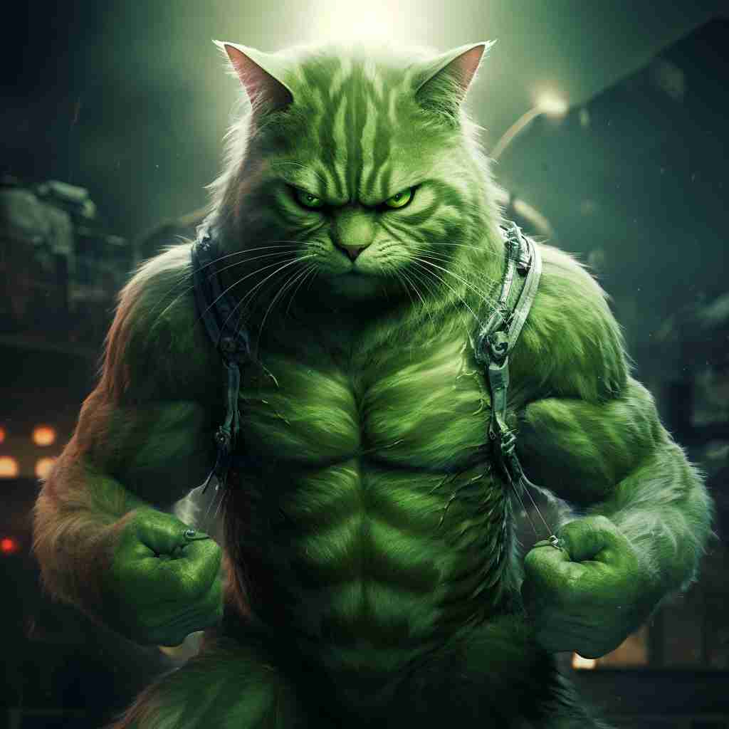 New Hulk Small Cat Canvas Images
