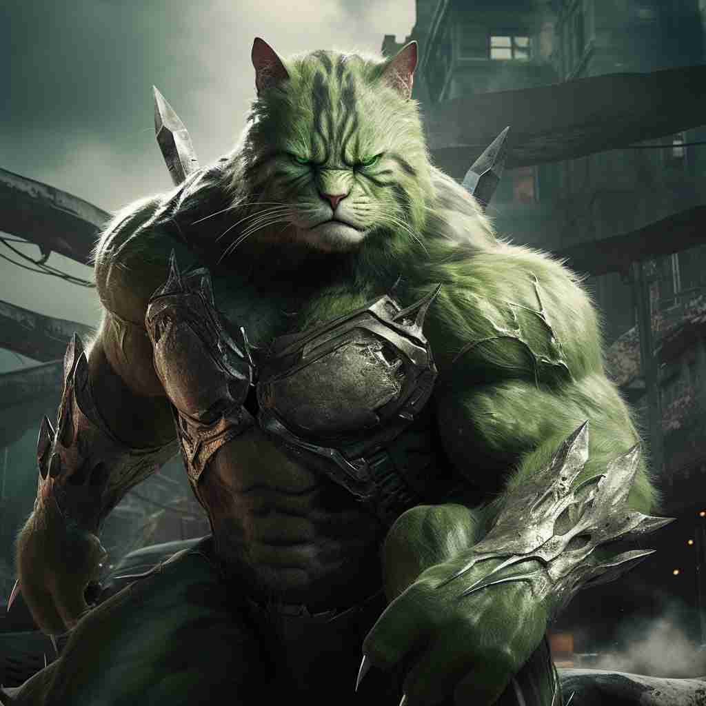 Doctor Hulk Cat Art Images For Dp