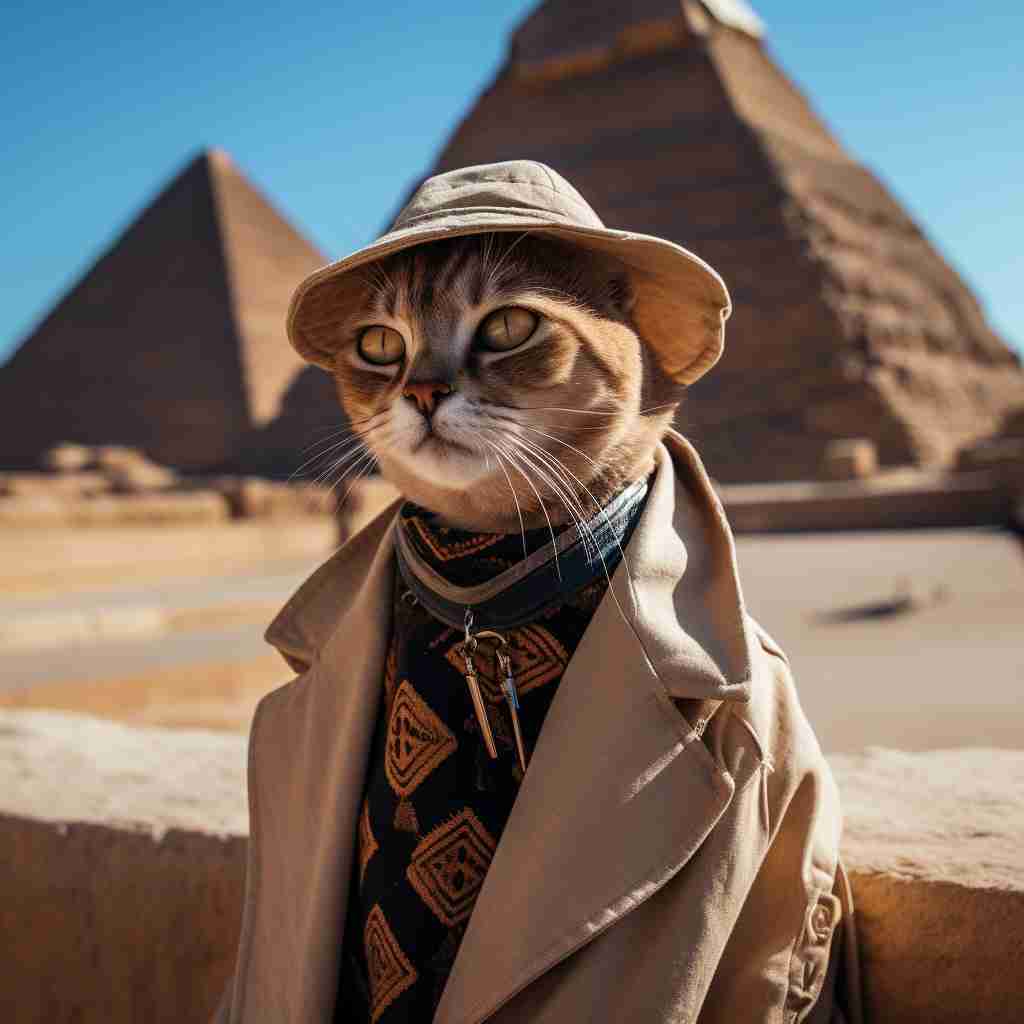 Best Travel Pop Cat Canvas Image