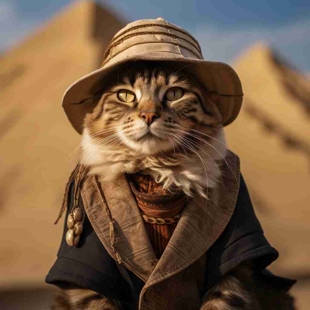 Travel The World Cat Canvas Pictures Images