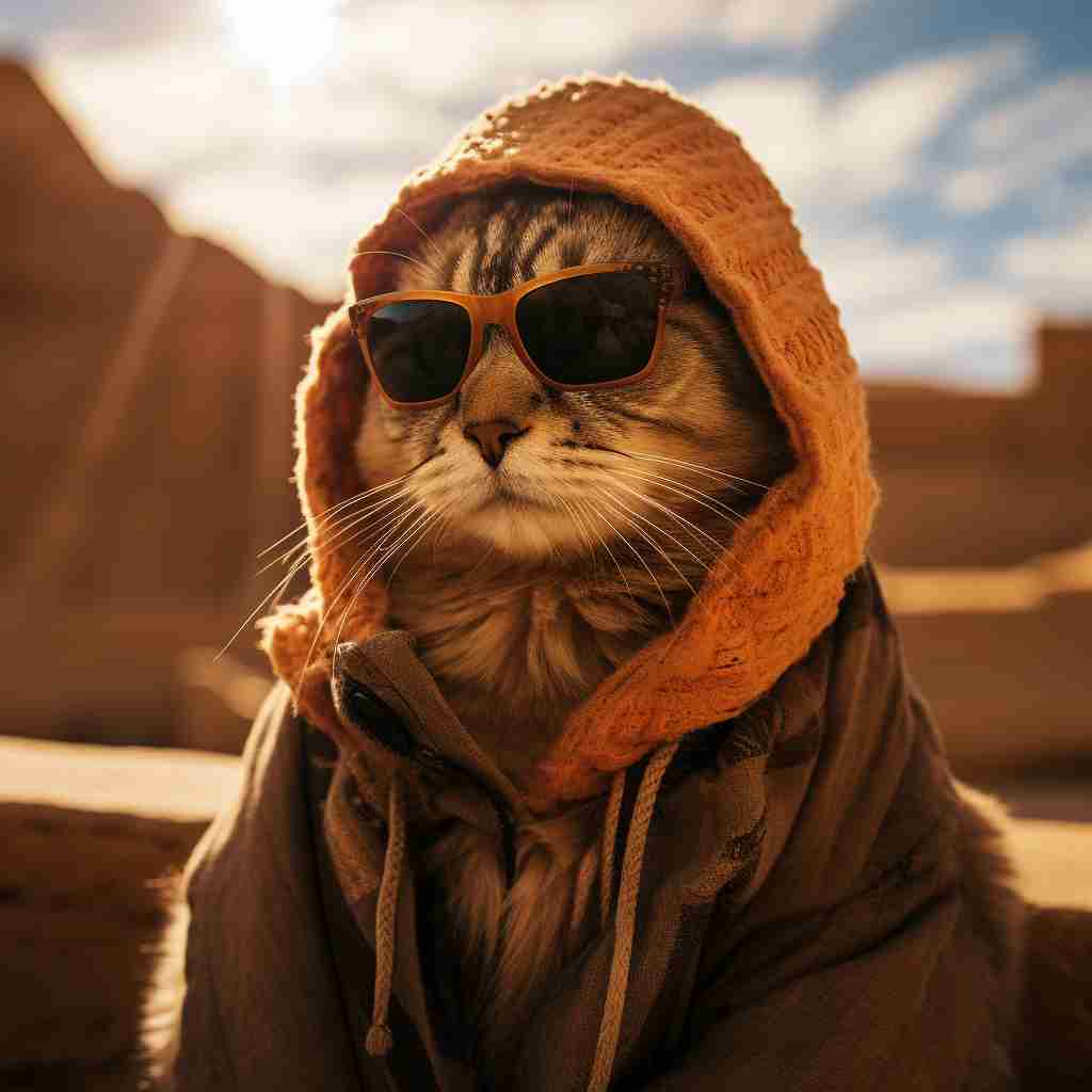 Active Travel Cat Attitude Canvas Images