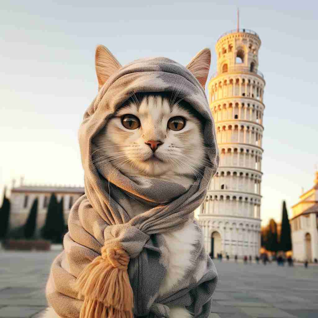 Intrepid Traveler Old Cat Digital Paintings
