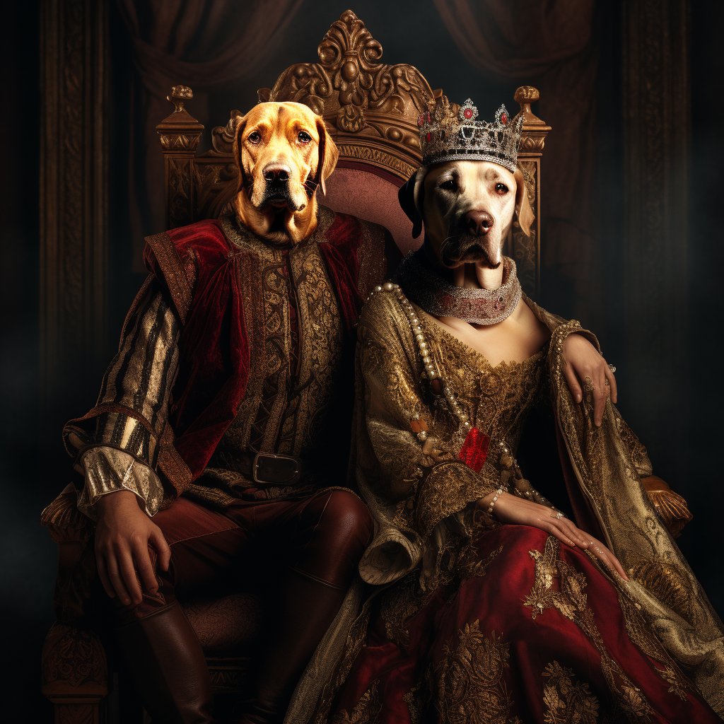 Royal Companions: Dog and Owner Subscription Box Extravaganza