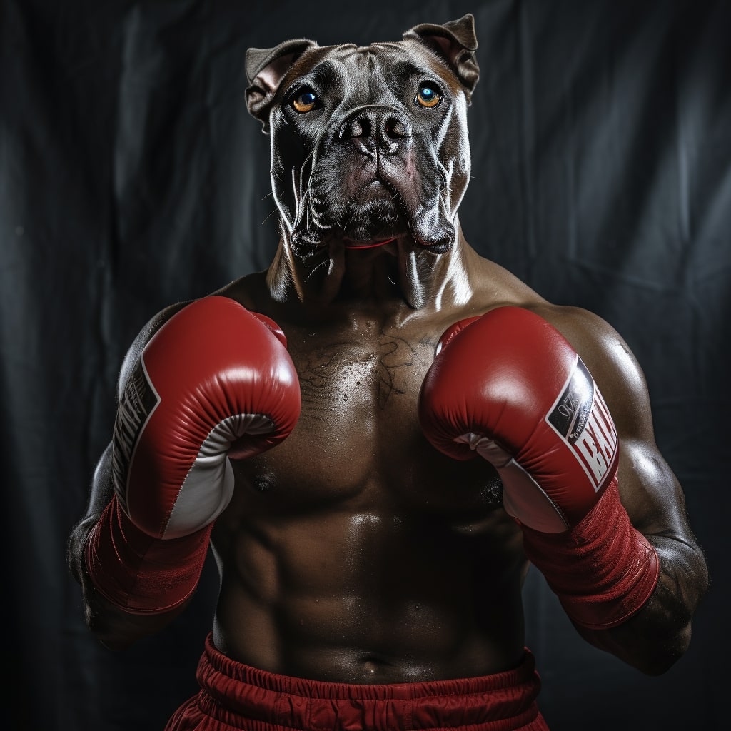 Boxer on the Canvas - Personalized Artistry for Boxer Enthusiasts