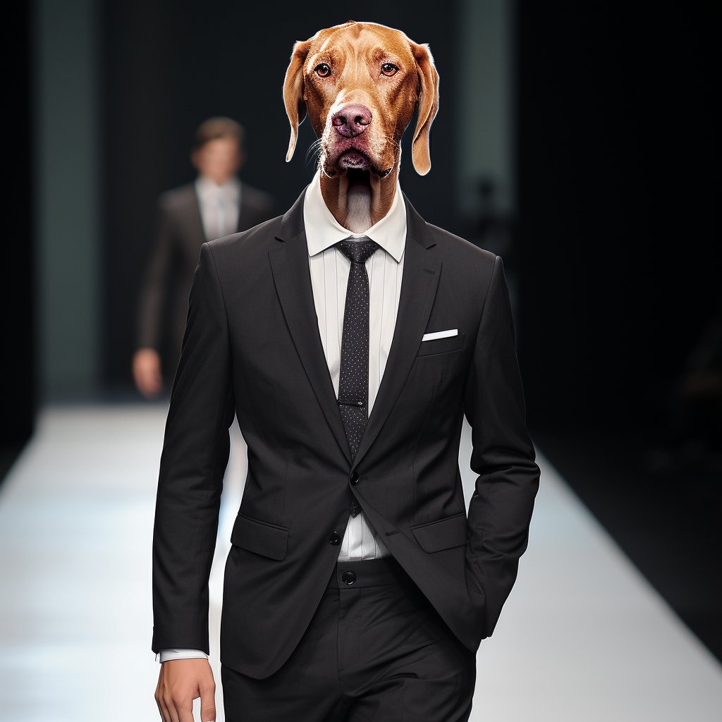 Canine Elegance Unleashed: Furryroyal and Friends in Suits