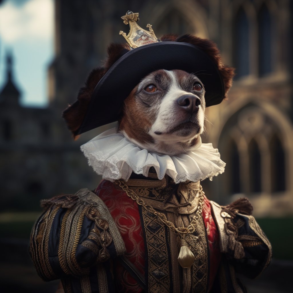 Canine Royalty Unveiled: Exquisite Portraits Fit for Kings