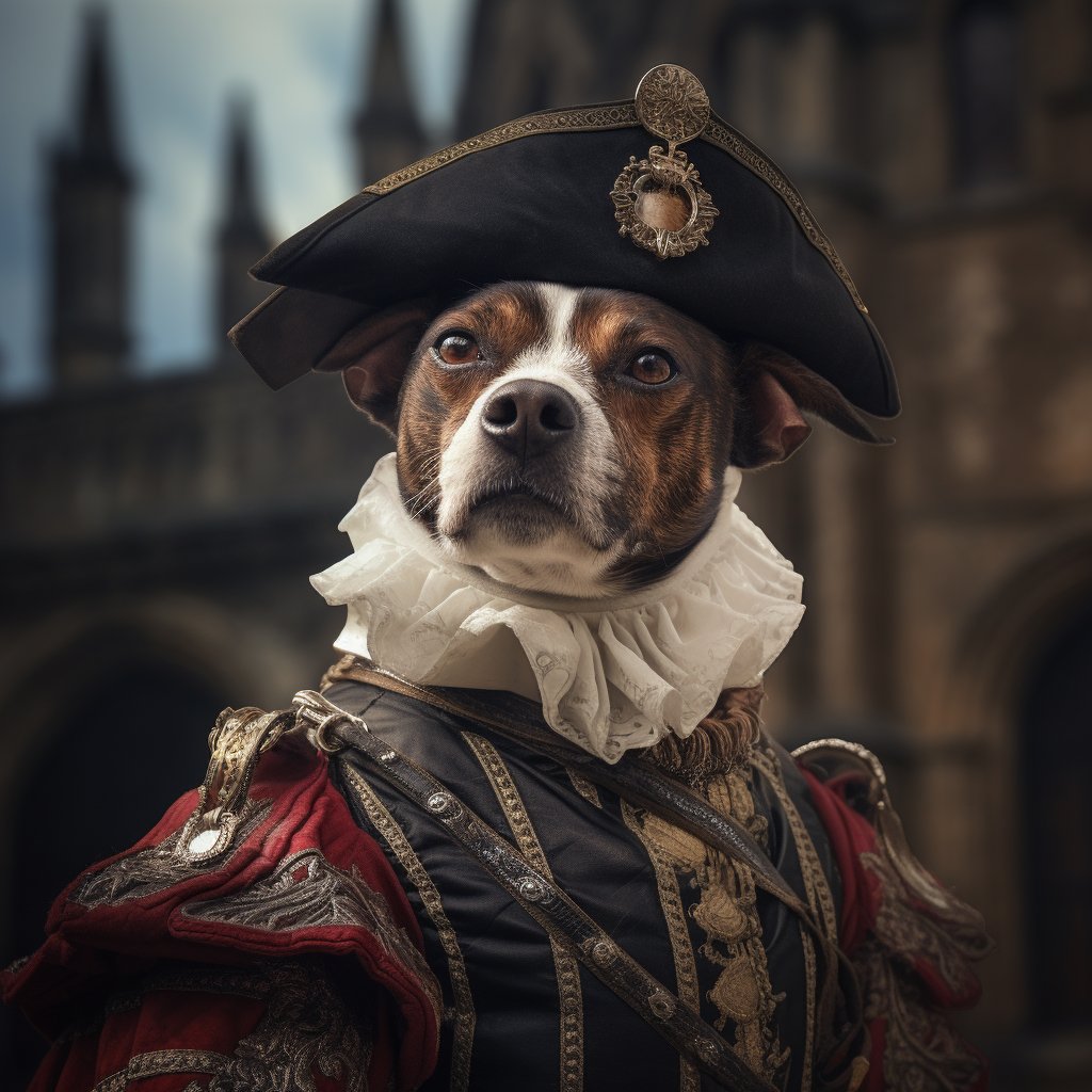 Crowned in Canine Majesty: The Royal Portrait of Furryroyal