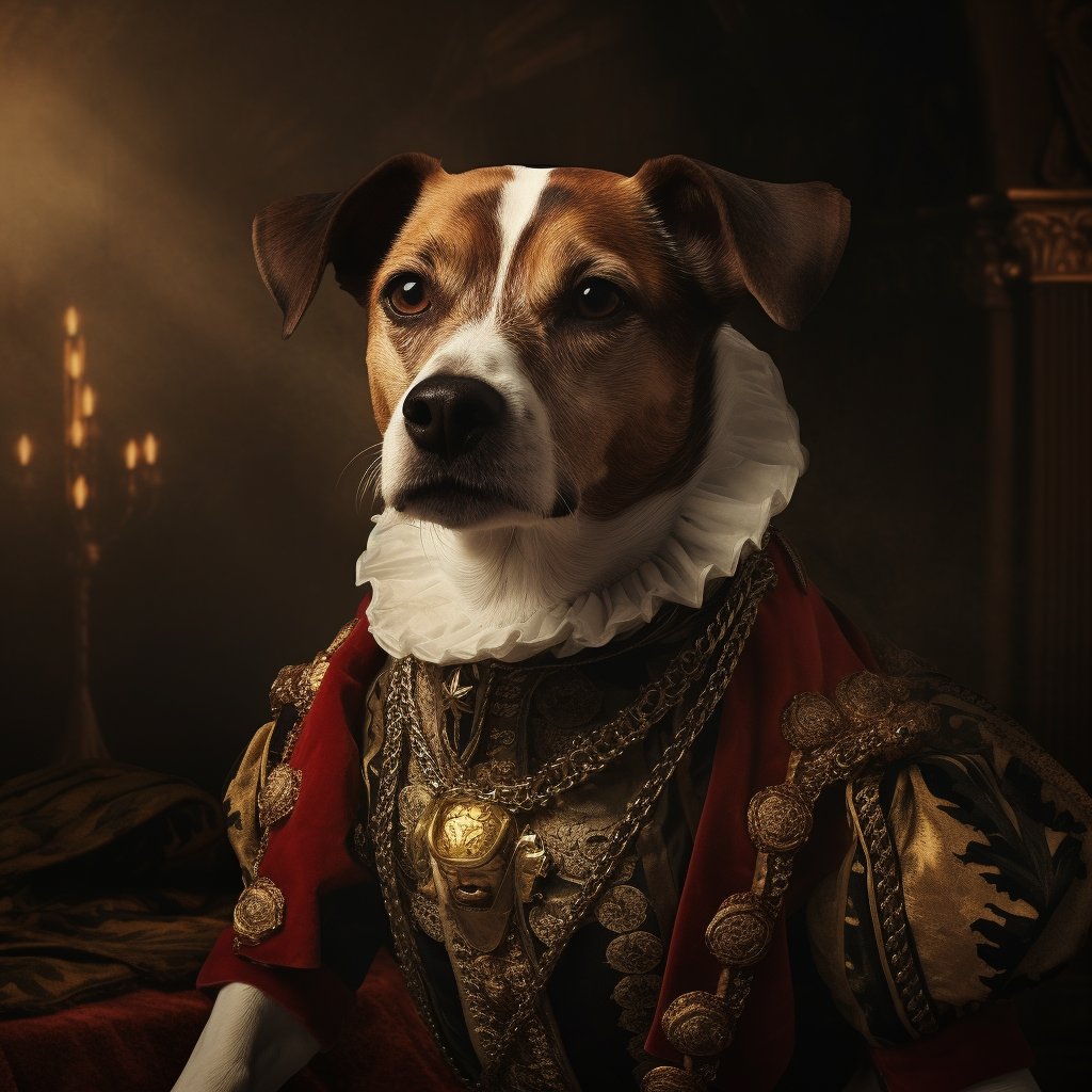 Victorian Splendor: Royal Portraits of Dogs