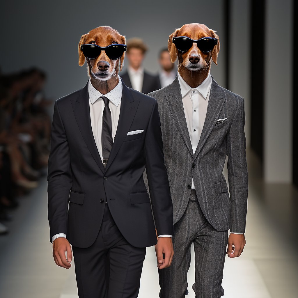 Canine Celebrity Chic: Furryroyal in the Style of Famous Dog Paintings