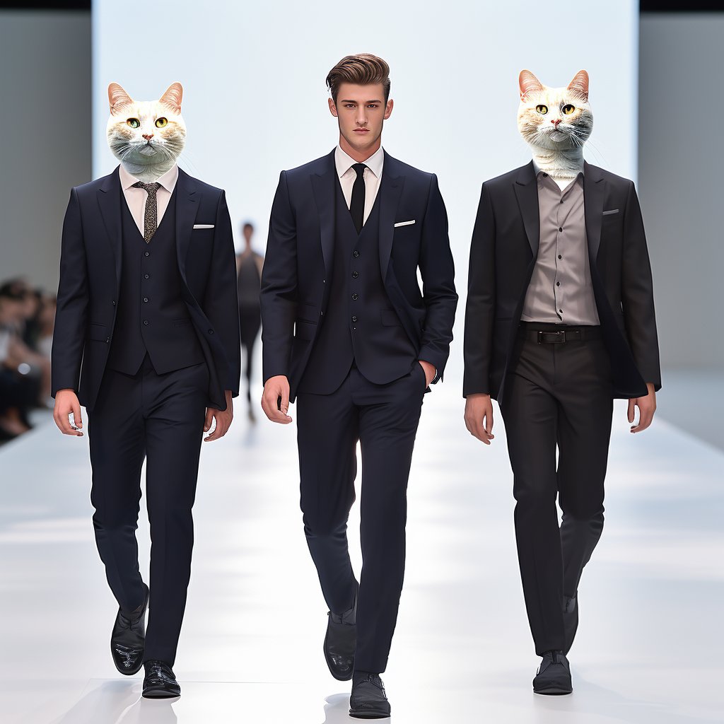Posh Paws Couture: Pet Photo Clothing Extravaganza