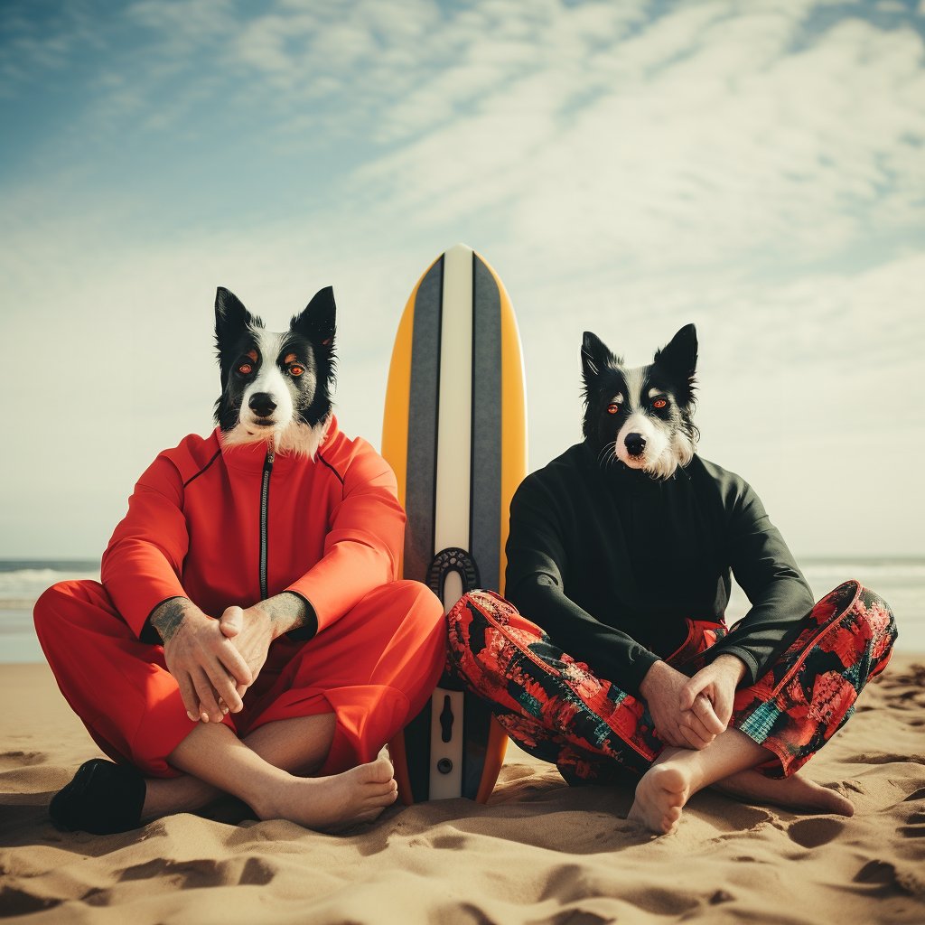 Suspended in Surf: Furryroyal's Wall Hanging Adventure