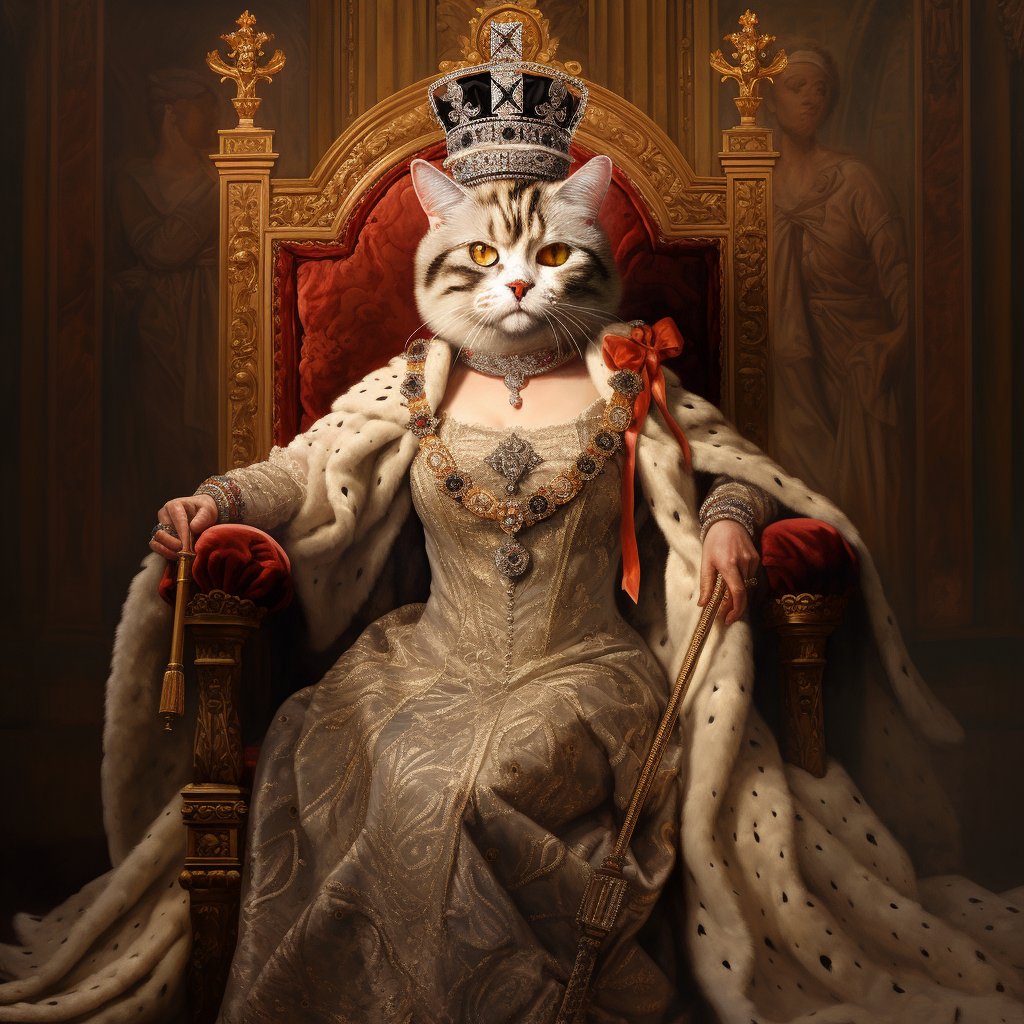 Victorian Elegance Unleashed: Furryroyal in Exquisite Animal Portraits