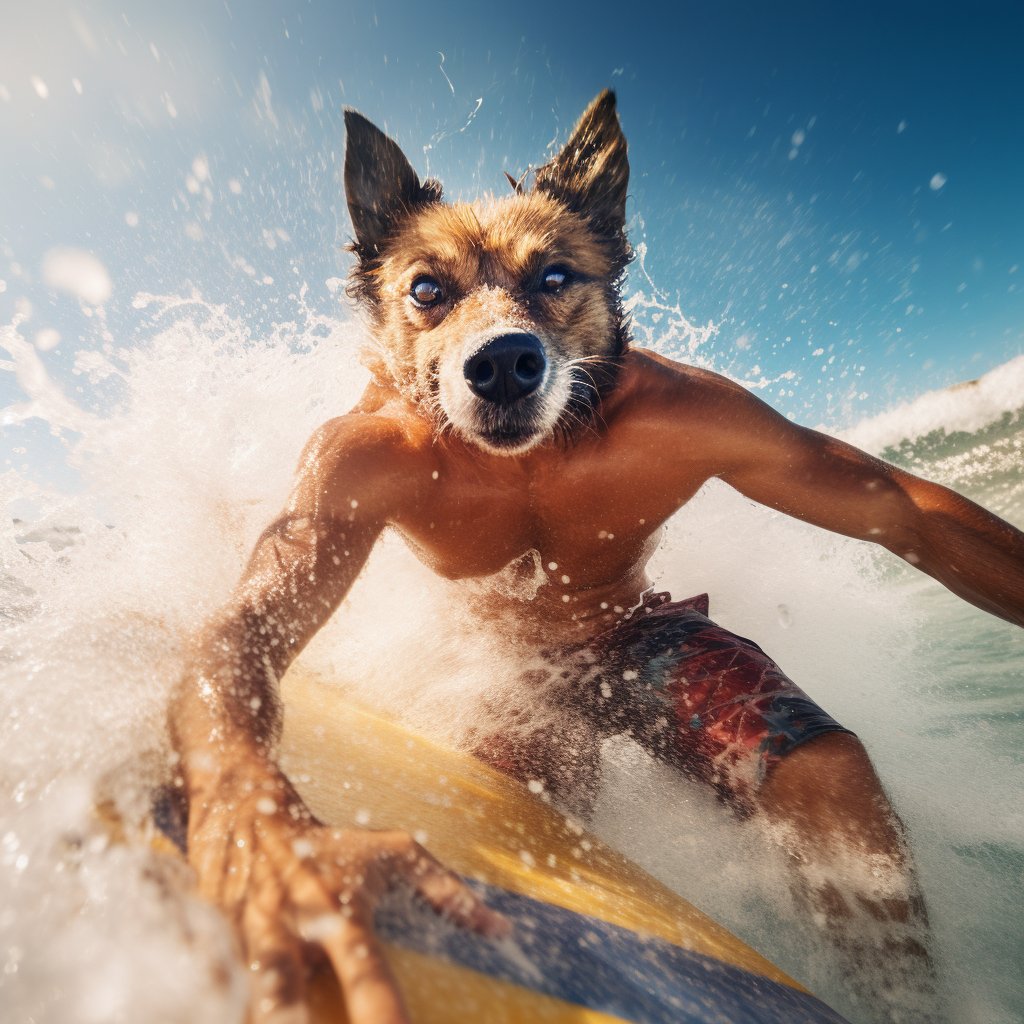 Surfing Chronicles Unleashed: Painteddog TV Special Featuring Furryroyal