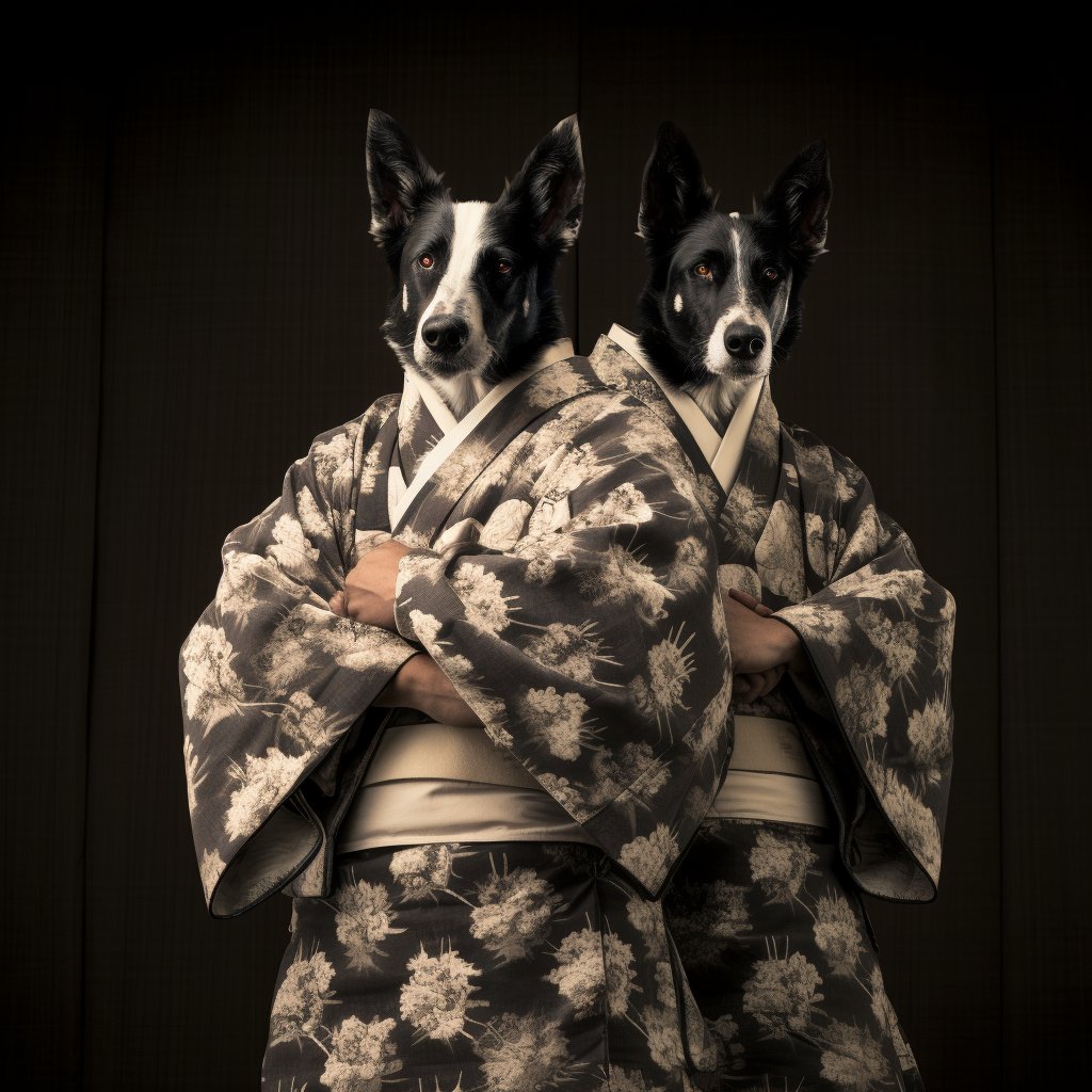 Hyperreal Hounds: Japanese Realistic Dog Portrait Mastery