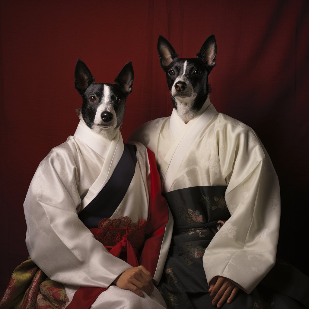 Commissioning Elegance: Japanese-Themed Pet Portraits with Transparent Pricing