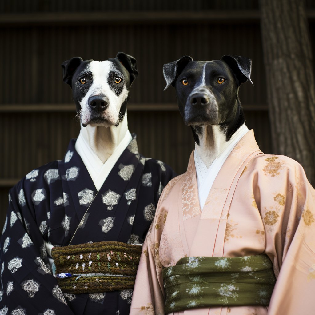 Denise's Delight: Japanese-inspired Pet Portraits Unleashed