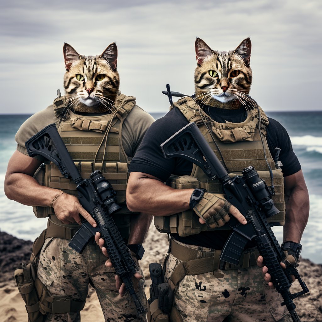 Cheetah Comrades: Furryroyal's Naval Expedition in Spotted Splendor