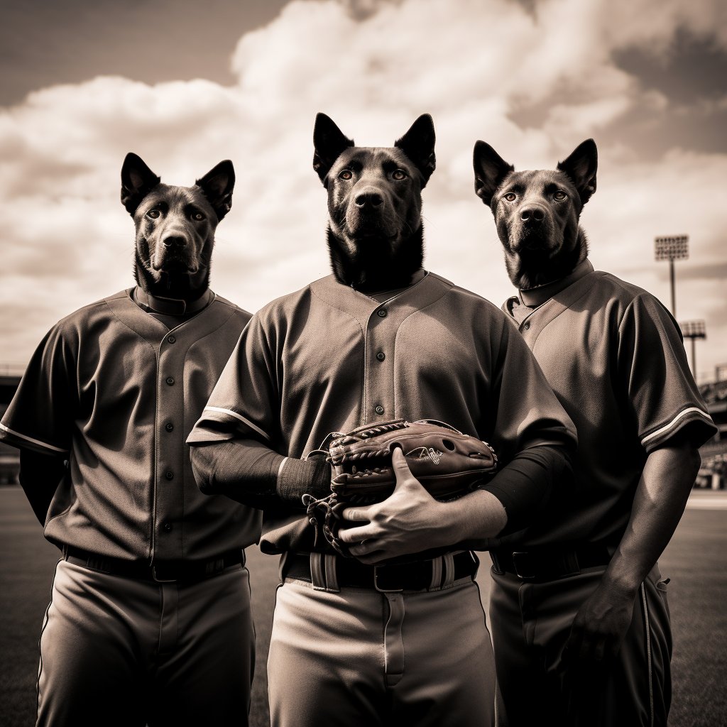 Play Ball, Your Way: Design Your Own Canvas Print with Furryroyal